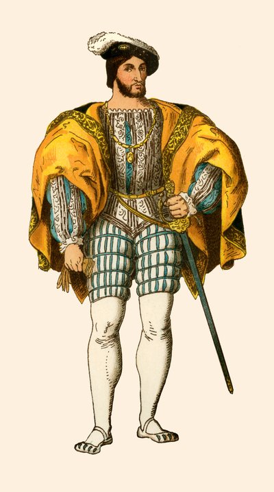 König Franz I. von Frankreich, 1547 von Albert Kretschmer